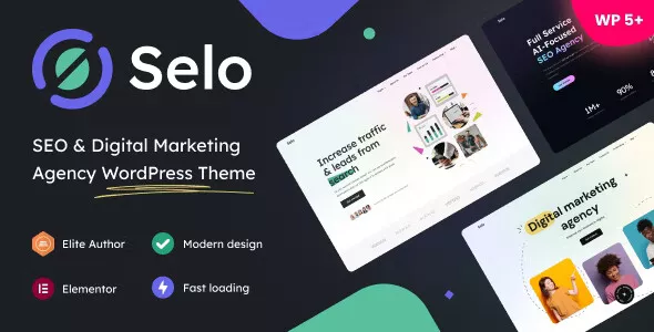Selo - SEO & Digital Marketing Agency WordPress Theme - WordPress GPL + Free ...