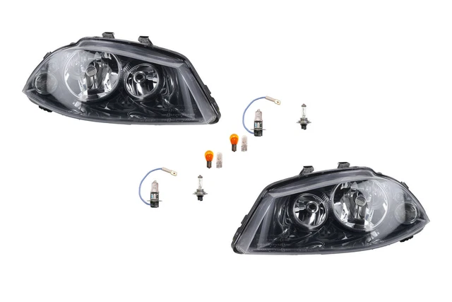 Phares Avant Gauche/Droit Seat Ibiza 6L | À Partir De 02/2002 - Avec Clignotants Intégrés