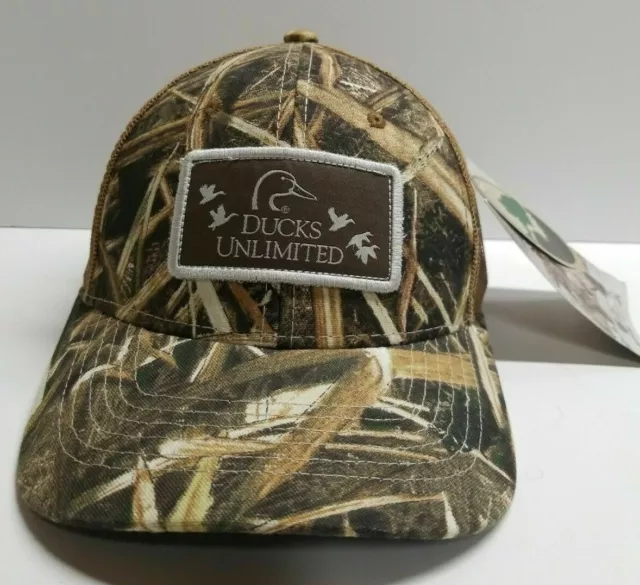 Ducks Unlimited DU Leader 2019 Hat Cap Brown-Camouflage Adjustable New with Tags