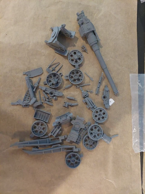 Forgeworld - Affût D'artillerie Lourde Avec Canon Earth Shaker - Résine - Warhammer