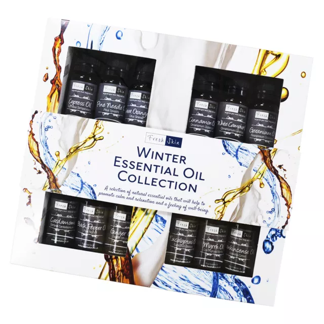 Christmas Winter Essential Oil Gift Pack – Collection of Essential Oils!