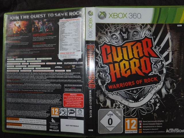 Guitar Hero Warriors of Rock (Software) [import anglais