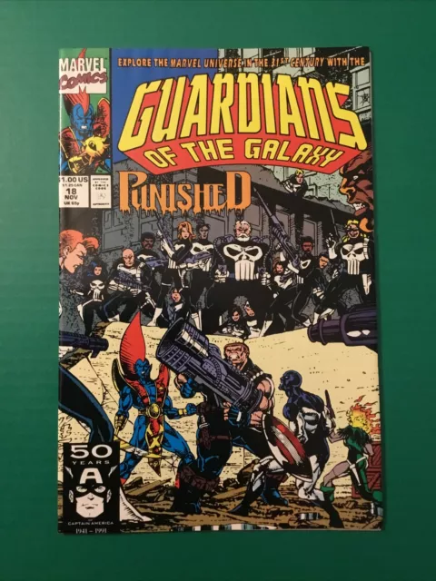Guardians of the Galaxy #18 November 1991 Marvel Comics B