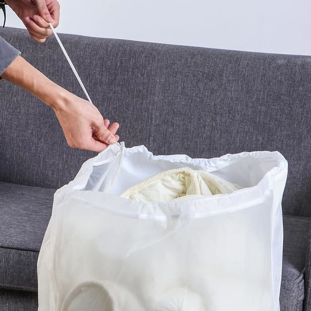 di Drawstring Bagagli per l'abbigliamento Sacco di vestiti Pacchetto tascabile 2