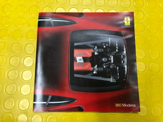 Brochure - Ferrari - 50 ans scuderia ferrari 4 photos XL différents