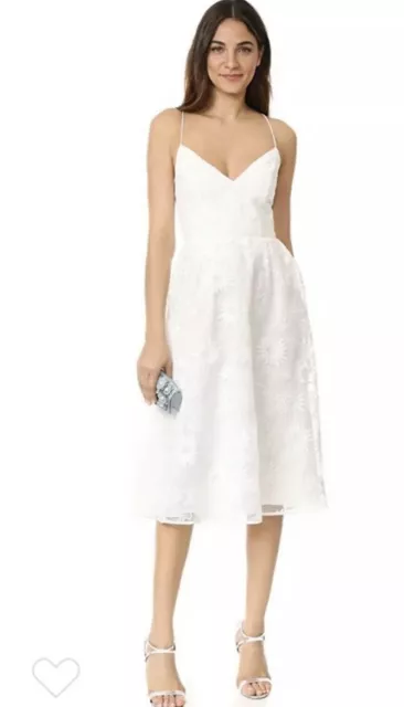 Yumi Kim Je T’Aime Dress in White. NWT. Size Small. Retail- $328