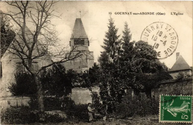 CPA AK GOURNAY-sur-ARONDE - L'Église (423452)