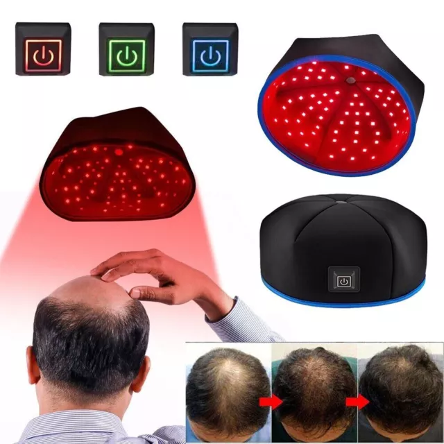 Red Light Therapy Cap LED Infrared Laser Hair Growth Hat Helmet Loss Treatment