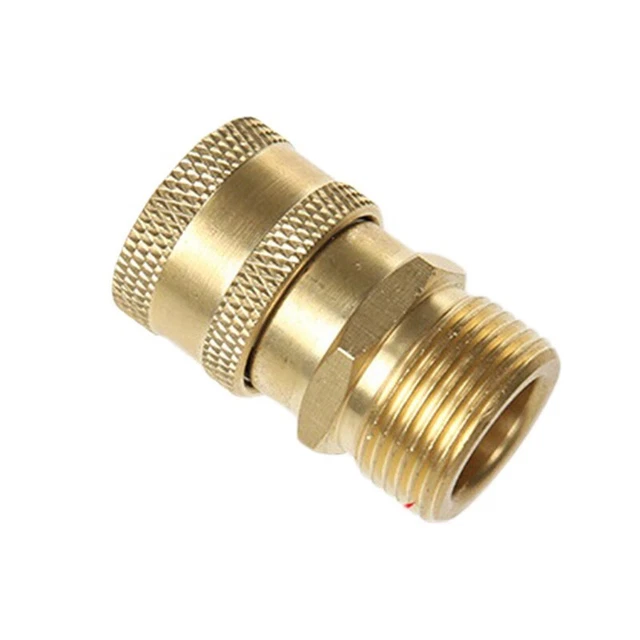 M22 Adapter Für Hochdruckreiniger – Massives Messing, Bis 220 Bar, Für Lavor, AR, Laug-Serien