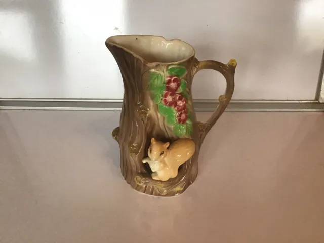 Vintage Hornsea Fauna Royal large rare bunny rabbit pottery jug / vase 1960s