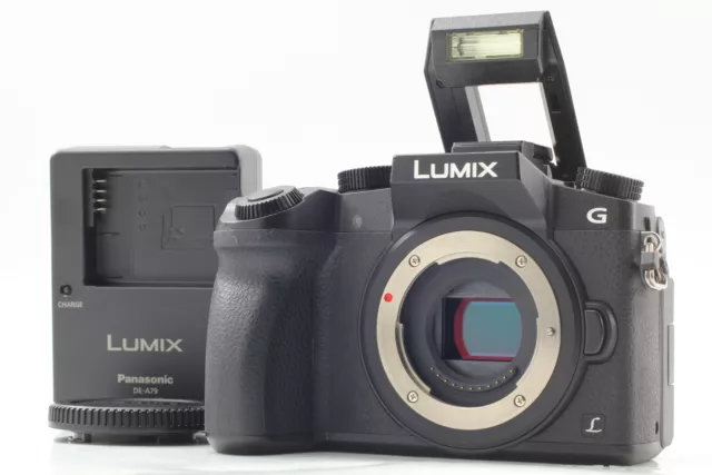 English Display [Near MINT] Panasonic Lumix DMC-G7 16MP 4K Mirrorless Camera