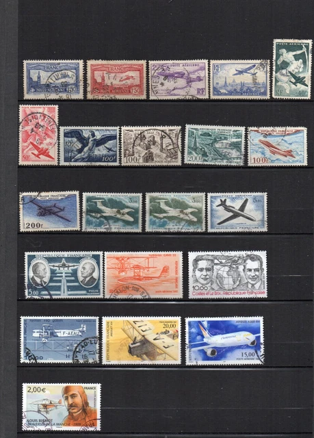 Lot De Timbres Neufs France - Poste Aérienne - Émissions De 2003 à 2006