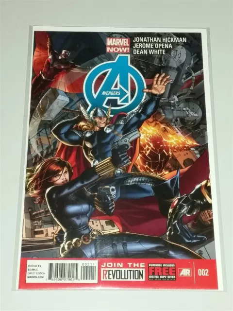 Avengers #2 Nm (9.4 Or Better) Marvel Now! Comics February 2013