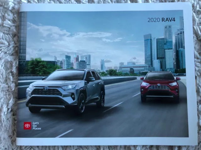 2020 TOYOTA RAV4 36-page Original Sales Brochure