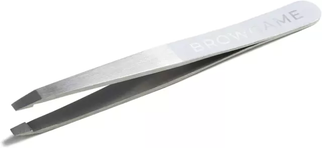 Original Slanted Tweezer - Precise, Extra Sharp Plucking Tool for Easy, Painless