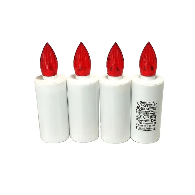 Lumino Elettrico LED Velamp INFINITY - Durata 365 Giorni, Effetto Candela Realistico Con Luce Intermittente - Foto 6