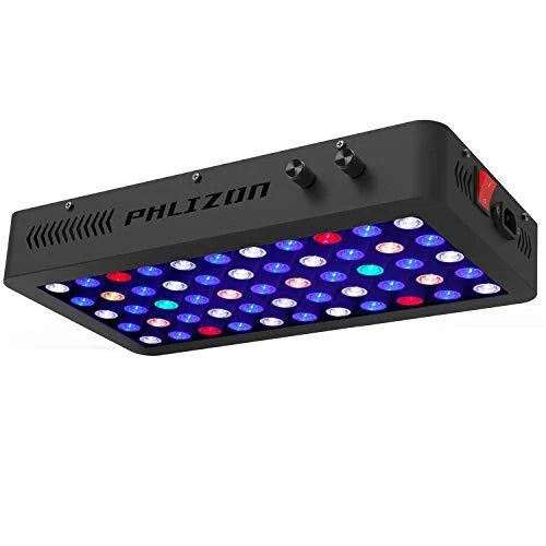 Phlizon 165W Dimmable Full Spectrum Aquarium LED Light Fish Tank LED Reef Dec...