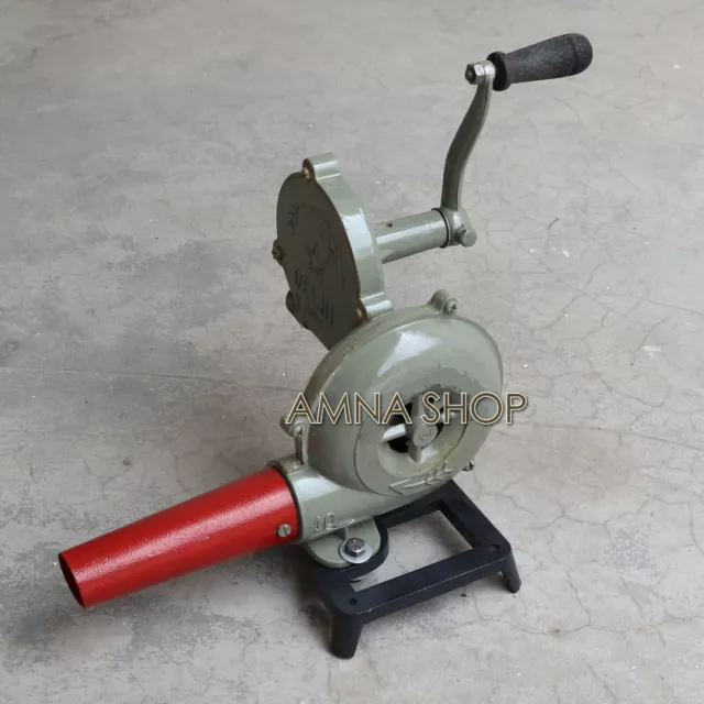 Forge Furnace With Hand Blower Fan Old Style Pedal Type Handle