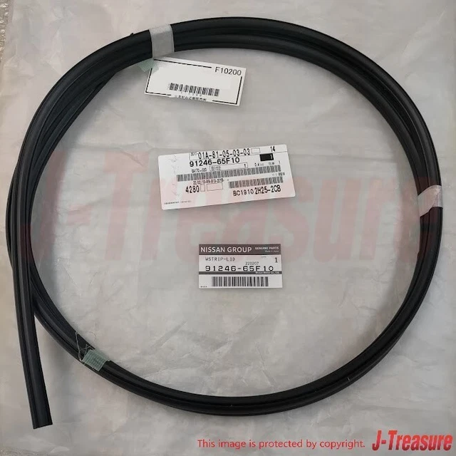 Genuine Nissan S14 240SX Silvia Sunroof Weatherstrip Lid – OE Part 91246-65F10 (Japan)