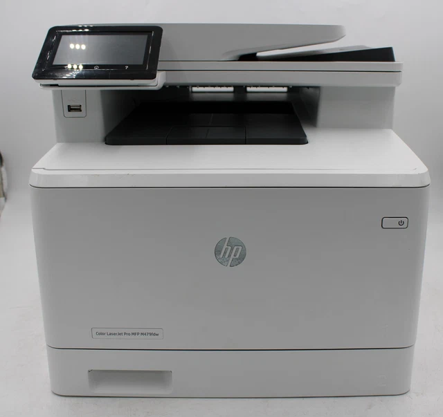 HP COLOR LASERJET Pro MFP M479FDW All-In-One Wireless Laser Printer ...