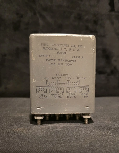 Transformateur IF NOS Pour Radio Vintage | Rénovation DIY Réparation | Transistor Tube Rétro