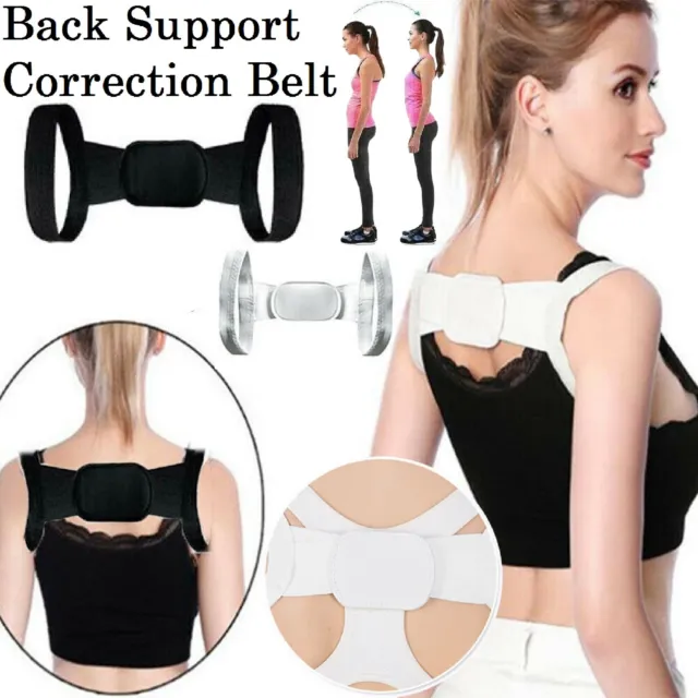 Posture Clavicle Support Corrector Back Straight Shoulders Brace Strap Correct