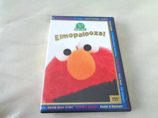 SESAME STREET DVD Elmopalooza! NTSC R1 Fugees En Vogue Jimmy