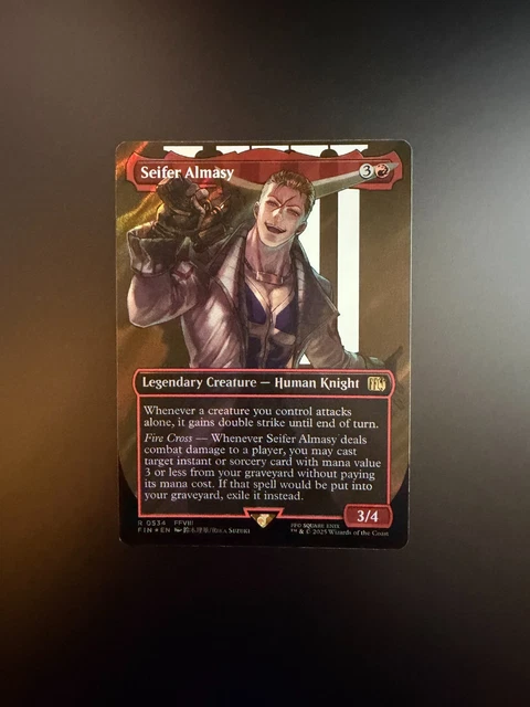 Seifer Almasy/サイファー・アルマシー　英語版　拡張アート　foil Seifer Almasy/サイファー・アルマシー 英語版 拡張アート foil