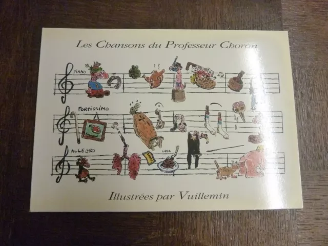 Les Chansons Du Professeur Choron Eo  - Pr Choron Et Vuillemin