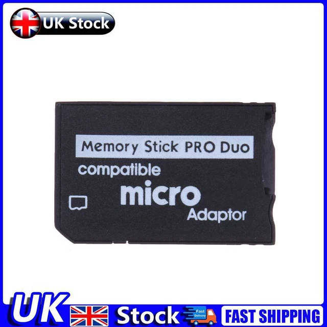 TF To MS Card Memory Stick Adapter Plug and Play Card Reader Adapter for Pro Duo