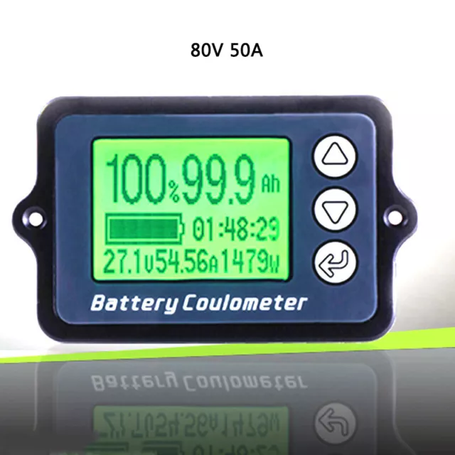 TK15 DC8-80V 50A High Precision Battery Coulometer for LiFePO/Lead Acid Battery 3