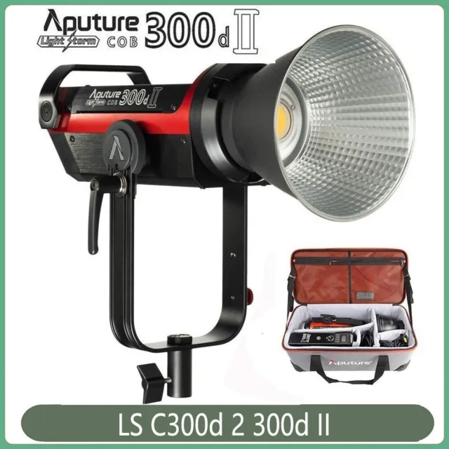 Aputure LS COB C300d ii Light 5500K Dome Lamp Brightness Brighter V-mount 1x