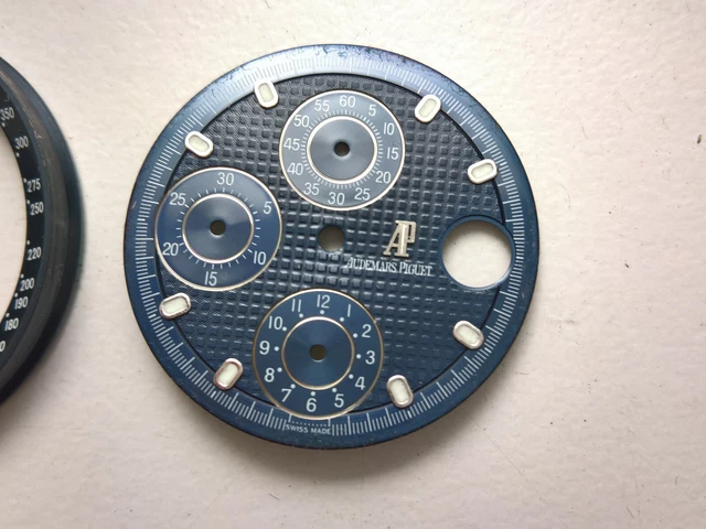 Cadran Bleu Audemars Piguet Pour Royal Oak Offshore 42mm - Réf 26238 ST, Occasion Rare