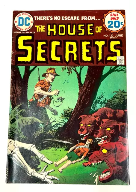 The House of Secrets #120 (1973 DC) F/VF, GREAT cover! Higher grade!