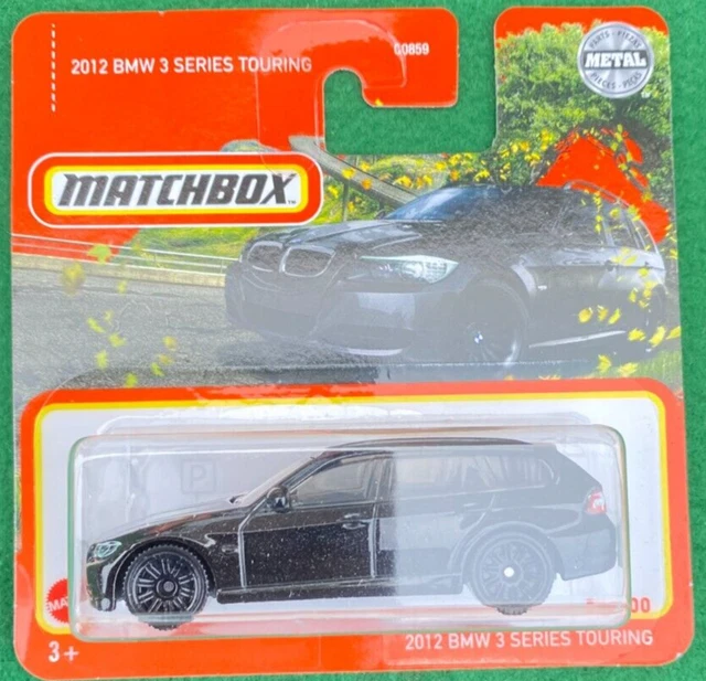 Matchbox 2012 Bmw 3 Series Touring In Black 58/100 Mint On Card 80