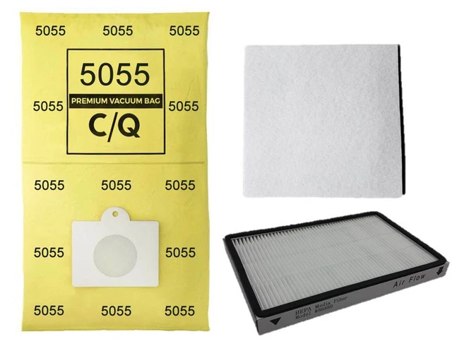 Kenore ircrofiltration Canister Vacuu Bags - 50558, 5055, 50557 9
