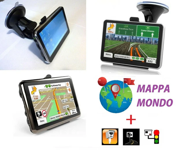 Gps Garmin Nuvi 54 Mapas Mercosur, Velocidad Y Luz Roja 2023 | Cuotas Sin Interés - Foto 4