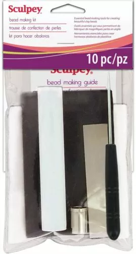 Sculpey Polymer Clay  - Bead Making Starter Kit - Essential Bead Making Tools