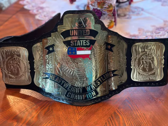 Replica of WCW United States Title belt