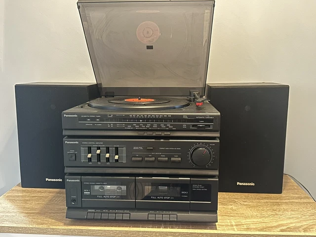 PANASONIC SG-HM09A RECORD Player Cassette Deck tested FM/AM Speakers ...