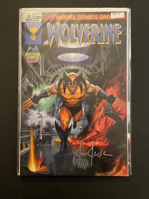 Wolverine 1 Variant Jusko Signature High Grade 9.8 Marvel Comic Book D89-70