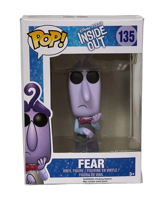 Disney Pixar Inside Out Fear Funko POP Vinyl Figure 135 Vaulted