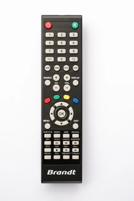 Télécommande D'origine Proline / Brandt Pour TV L3930FHD L3933HD L3934HD - Neuf
