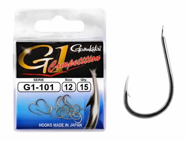 GAMAKATSU G1-COMPETITION G1-101 15pcs #10 Hooks £3.41 - PicClick UK