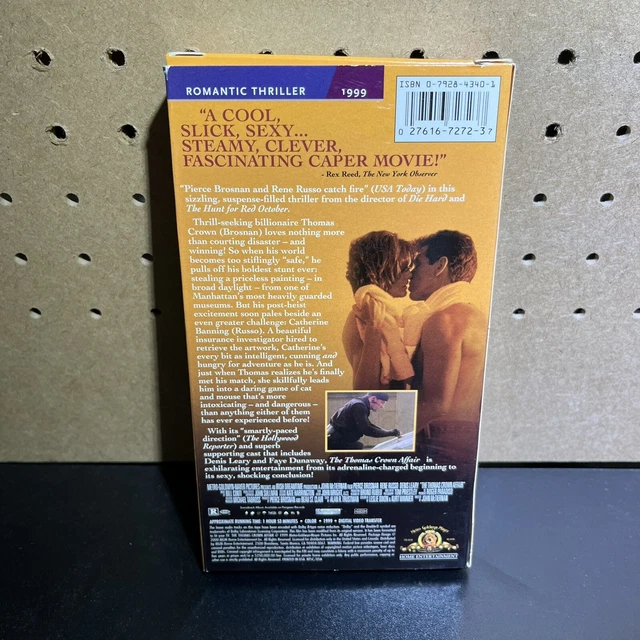 THE THOMAS CROWN Affair VHS 1999 Free Shipping £6.41 PicClick UK