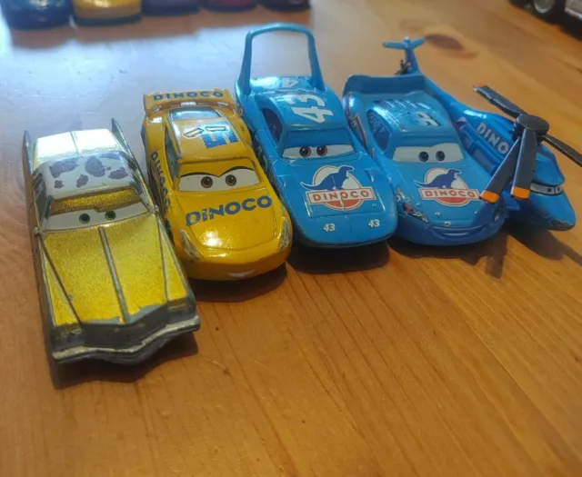 Dinoco Disney cars bundle diecast