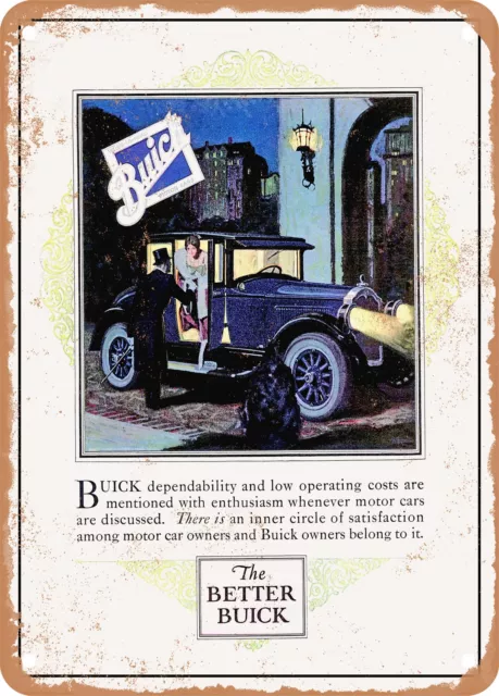 METAL SIGN - 1926 Buick Master Six 4 Passenger Coupe Vintage Ad