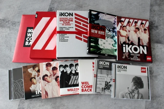SET X12 IKON Japan CD DVD Blu-ray Dumb&Dumber Welcome back