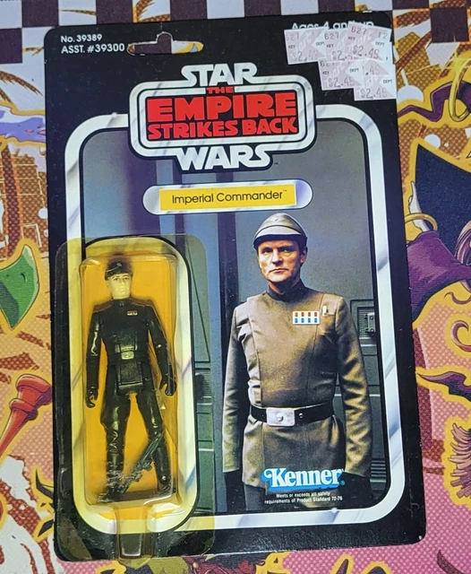 VINTAGE STAR WARS Empire Strikes Back, Imperial Commander RARE 41 dos ...