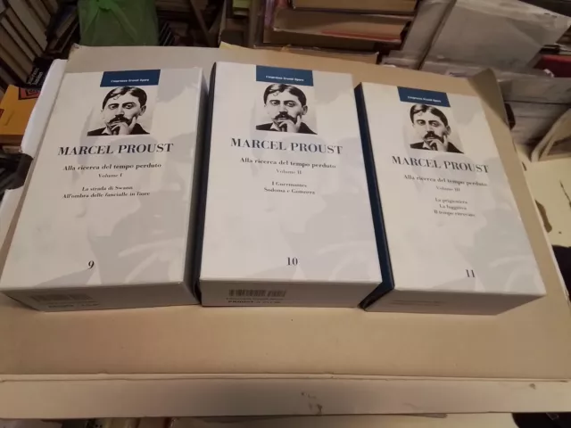 Alla ricerca del tempo perduto, Proust, Completa 3 voll, L'Espresso 2005, 24mr24
